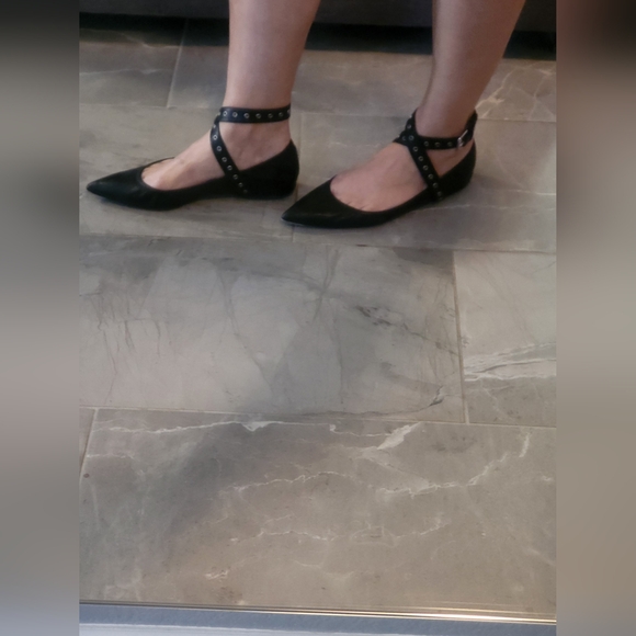 VALENTINO GARAVANI flats with cute strap sz 40 - Picture 10 of 11